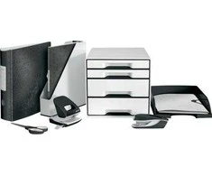 Leitz Dokumentų dėklas WOW, Plastikas, Juoda, A4, Vokas, Laiškas, Užrašinė, Popierius, 242 x 330 x 60 mm, 255 x 357 x 70 mm