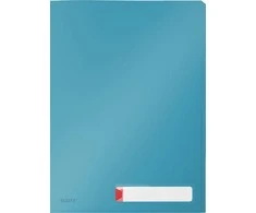 Aplankas vokelis Leitz Cosy Privacy su 3 skirtukais,L formos, A4, ramios mėlynos spalvos