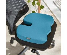 LEITZ Ergo Cosy Orthopedic Chair Cushion cyan