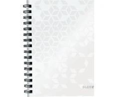 Leitz Languotas sąsiuvinis A5 PP WOW, baltas 46410001