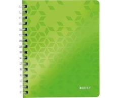 Leitz KNYGOS KNYGA A4/80 CHECKED LEITZ WOW Žalias 1vnt