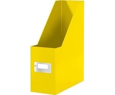 Leitz Žurnalų dėžutė Leitz C &amp; S WOW, geltona 60470016