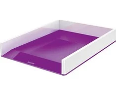Leitz Dokumentų lentyna Leitz WOW dvispalvė, violetinė 53611062