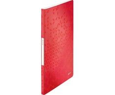 Leitz Album ofertowy 20 koszulek PP WOW raudona