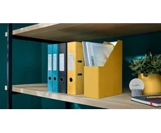 Stovas dokumentams Leitz Click &amp; Store Cosy, šiltai geltonos spalvos