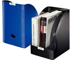 Dėklas vertikalus Leitz Plus Jumbo, 250x213x321mm, juodas, plastikinis, 3 dalių 1003-112
