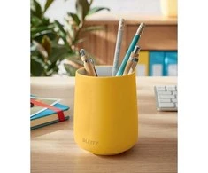 Keraminė pieštukinė Leitz Cosy, šiltai geltonos spalvos