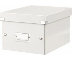 Universali dėžė Leitz Click&amp;Store Small, 216x160x282mm, baltos spalvos