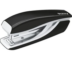 Zszywacz Leitz Zszywacz Mini metalowy WOW juoda 10 kartek 55281095