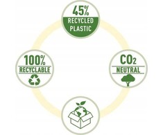 Dziurkacz Leitz Dziurkacz NeXXt Recycle* 30k mėlyna