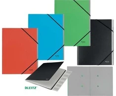 Leitz Teczka A4 su 6 przegr�dkami raudona
