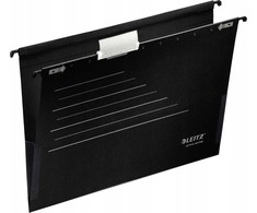 Leitz Alpha Active juodas 5 pusių portfelis
