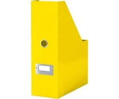 Leitz Žurnalų dėžutė Leitz C &amp; S WOW, geltona 60470016