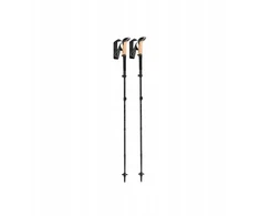 Kije trekkingowe LEKI Makalu Pro FX Carbon 110-130cm, juoda