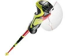 Leki LE KIJ WCR LITE SL 3D raudona 105