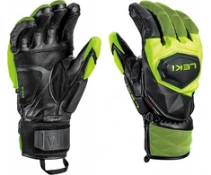 Leki LEKI GLOVES WCR Venom SL 3D juoda/geltona 9.5