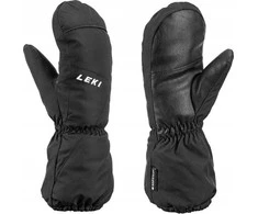 Leki LEKI RĘKAWICE Nevio Junior Mitt juodas 5.0