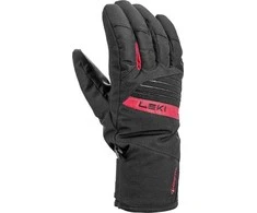 Leki LEKI GLOVES Space GTX juodai raudona 9.5