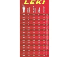 Leki LEKI STICKS TRL Vertikali K raudonai geltona 125