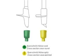 Leki Powergrip Pad Multi System 2 vnt., juoda (882410103)