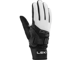 LEKI Rękawice PRC Premium ThermoPlus Shark moteriški batai, juodi-balti, 7.5