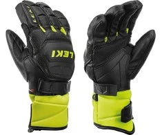 Leki Slidinėjimo pirštinės Worldcup Flex S Jaunesnioji citrina 4.0