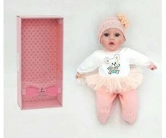 Lėlė Adar Baby 40cm su čiulptuku, garsas 544406-560161