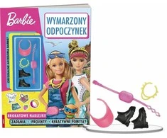 Ameet Barbie knyga su lipdukais Svajonių poilsis