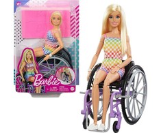 Barbie Mattel Barbė madistė neįgaliojo vežimėlyje šviesiais plaukais