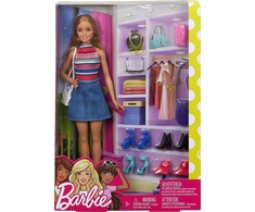Mattel BARBIE LALKA su butami i galanterią /6