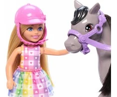 Mattel CHELSEA lėlytės ir ponio rinkinys (HTK29)