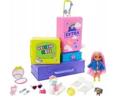Papildoma lėlė Barbie Mattel – maža lėlė + augintiniai (HDY91)