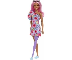 Barbie lėlė Mattel Barbie Fashionistas suknelė vienam pečių / Kojų protezas HBV21 MATTEL