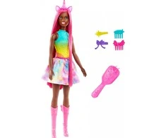 Mattel Barbie Barbė - A touch of Magic vienaragio lėlė su ilgais plaukais (HRR01)