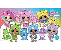 MGA L.O.L. Surprise Loves Care Bears Tots lėlytė 542704-EUC