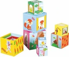 None Lelin Dėlionės kaladėlės puodeliai Forest