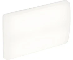 Lubinis šviestuvas Lena Lighting Plafonija Portalinis LED EVO HV 6W PC pienas su lauko dusko jutikliu 4000K (199684 / HV)