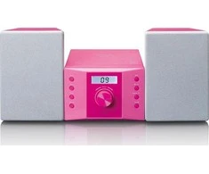 Muzikinis centras Lenco MC-013 rožinė