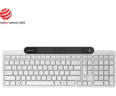 Lenovo 800 Self-Charging Bluetooth Klaviatūra-US English | Klaviatūra | Bluetooth | US English | Baltas