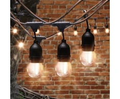 Lenovo Led Line Lemputė E27 230V G45 1W, FILAMENT, šiltai balta 2700K, 50lm, plastikinė