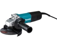 Makita 9558HNRZ 125 mm kampinis šlifuoklis