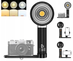 Lensgo Rankinė LED lempa 40 W COB Retro Photo 2700–7000 K telefono kamerai / 40 shb