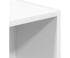 Lentyna, balta, 31x24x77 cm, medienos pagrindu
