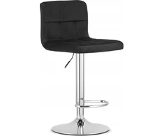Leobert Baro kėdė PROT, reguliuojamo aukščio ir besisukanti, juoda, 87,5–108 cm