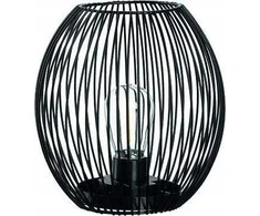 Leonardo LED žibintas juodas 18cm CASOLARE - Leonardo