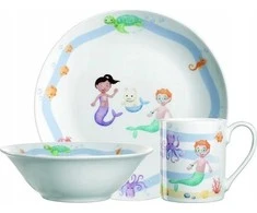Leonardo Rinkinys 3cz naczyń vaikams morze BAMBINI AVVENTURA - Leonardo