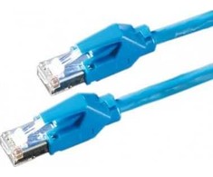 Secomp LEONI KERPEN KERPEN E5-70 PatchCord S/FTP (PiMF) Cat.6 LSOH mėlyna 3,0m
