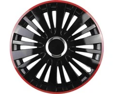 Leoplast Ratų gaubtas 1 vnt. Falcon, juodas ir raudonas 15"