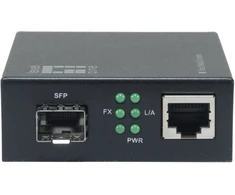 Level One Konwerter światłowodowy LevelOne LevelOne GVM-2000 konwerter sieciowy 1000 Mbit/s Juodas