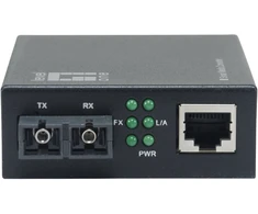 Level One Konwerter światłowodowy LevelOne LevelOne GVM-2002 konwerter sieciowy 1000 Mbit/s 1310 nm Pojedynczy Juodas